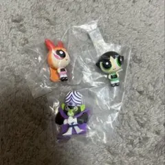 パワーパフガールズ　ミニフィギュア　3体セット