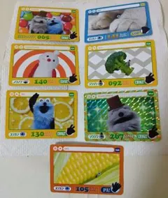 パペットスンスン　カードダス７枚　まとめ売り※4月に削除します