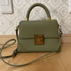 CHARLES & KEITH ショルダーバッグ オリーブグリーン