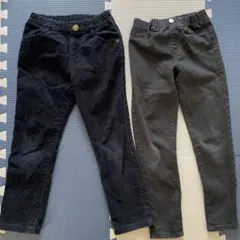 ELFINDOLL CLASSIC & GU 黒長ズボン2点セット