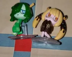 ウイルスイーツフィギュアコレクション チョコバナナ青りんご飴