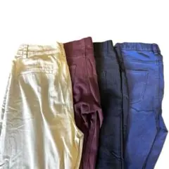 キッズ　ズボン　ボトムス　まとめ売り　小学生　S M ストレッチ　UNIQLO