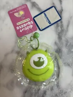 【新品タグ付き】ダイカットスクイーズ モンスターズインク マイク キーホルダー
