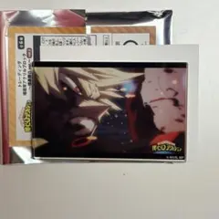 ヒロアカ　爆豪勝己　トレーディング場面写アクリルブロック　ヒーロープラザ