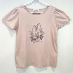 Couture Brooch 半袖Tシャツ ピンク パンプス柄 Mサイズのサムネイル
