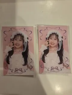 松本かれん フォトカード 2枚セット