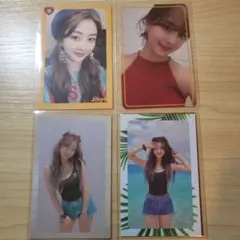 TWICE ジヒョ トレカ4点セット