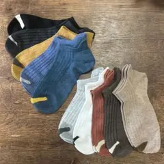 【10足セット】靴下 メンズ くるぶし ソックス まとめ売り 抗菌 防臭