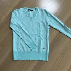 MACKINTOSH LONDON ニット　38サイズ　グリーン　Vネックのサムネイル