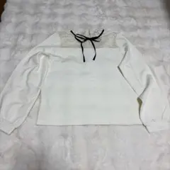 アイボリーブラウス