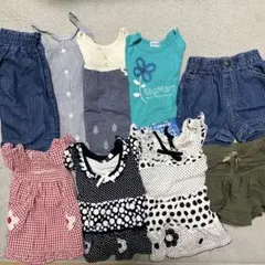 ベビー　ノースリーブ トップス　ワンピース　パンツ　夏服　80 まとめ売り