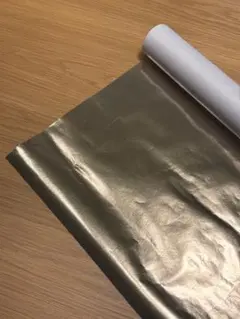 IKEA メタリックゴールド ② ラッピングペーパー 1.5m