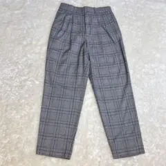 1271〈ローリーズファーム〉S/テーパードパンツ/チェック柄/通勤着/キレイめのサムネイル