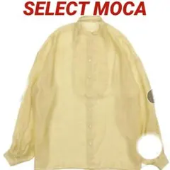 SELECT MOCA セレクトモカ シアー ビックシルエット ブラウス 黄色のサムネイル