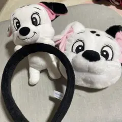 ディズニーキャラクター カチューシャとポーチセット