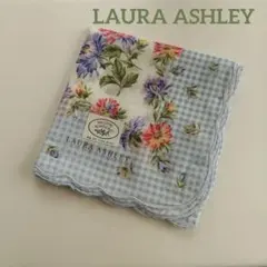 新品 未使用　LAURA ASHLEY 花柄ハンカチ