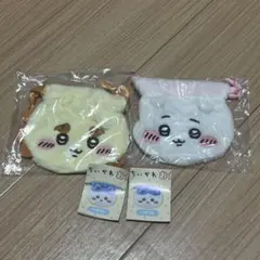 おかお巾着/ガチャガチャ/ちいかわ・シーサーセット