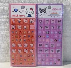 海外正規化サンリオタイルシール　ブロックシール　2枚セット