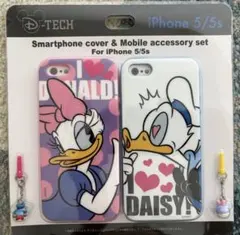 ディズニーストアー❤︎iPhone5/5sケース❤︎ドナルド＆デイジーのサムネイル