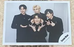 SnowMan公式写真オフショ  目黒蓮 ラウール 阿部亮平 深澤辰哉