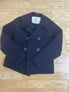 BEAMS BOY ピーコート　ネイビー　ショート