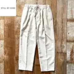 【極美品】STILL BY HAND 2タック イージー スラックス 46のサムネイル