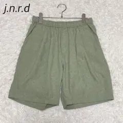 ジュンレッド ハーフパンツ ライトグリーン (M) 爽やか 軽やか ウエストゴムのサムネイル