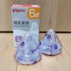 【新品未使用】Pigeon ピジョン 母乳実感 Lサイズ 2個
