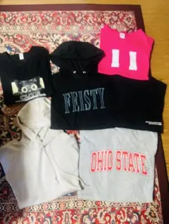 OHIO STATE カレッジロゴ Tシャツ等　6枚まとめ売りのサムネイル