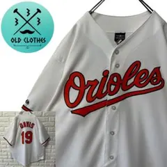 【MAJESTIC】ベースボールシャツ MLB オリオールズ クリス・デイビスのサムネイル