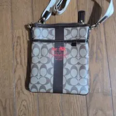 COACH 시그니처 숄더백