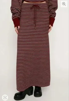 新品未使用タグ付き☆SLY RELAXY KNIT LONG スカート