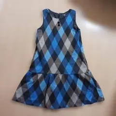 BeBe アーガイルチェック ワンピース 150