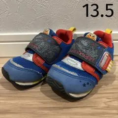 ムーンスター アンパンマン スニーカー ベビー靴 子供靴 男の子 13.5