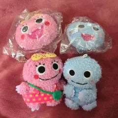 ざわざわ森のがんこちゃん ぬいぐるみボールチェーン★4種コンプリート