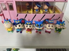 クレヨンしんちゃん みんなでおそろい！マスコット コンプリート 6体