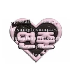 TXT ヨンジュン ぷっくり ネームボード ハート