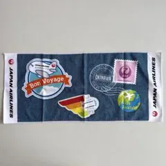 新品　JAPAN AIRLINES フェイスタオル　タオルのサムネイル