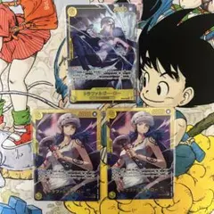 トラファルガー・ロー EB03-062 シークレットパラレル シークレット 3枚