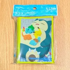 【新品未開封・匿名配送】 カビゴン【イエロー】 デッキシールド サプライ ポケカのサムネイル