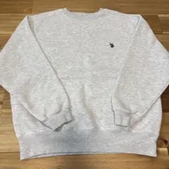U.S. Polo Assn. ポロ　グレー トレーナー Fサイズのサムネイル