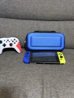 Nintendo Switch 青/黄 Joy-Con ケース付き