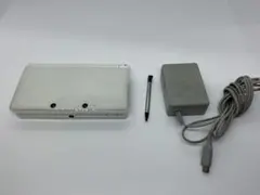 【動作確認済】ニンテンドー3DS 本体 ホワイト 充電器 タッチペン付き