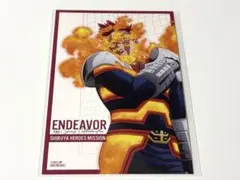 ヒロアカ 東急コラボ 購入特典ポストカード エンデヴァー