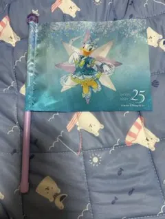 東京ディズニーシー 25周年 デイジーダック フラッグ　新品