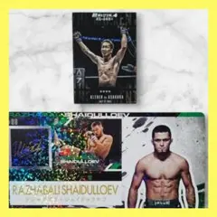 朝倉未来カード シェイドゥラエフ ジャンボシールダス 2点セット