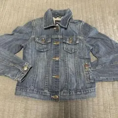 未使用GAPデニムジャケット　Gジャン140男女OK 古着系にも　6900円