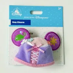 ラプンツェル イヤーハット　キーチェーン　バッグチャーム　香港ディズニー