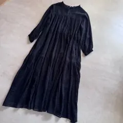 新品タグ付JOURNAL STANDARD relumeティアードワンピース 黒
