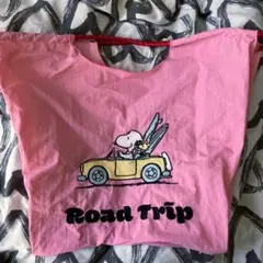 スヌーピー　SNOOPY エコバッグ　サブバッグ　トートバッグ